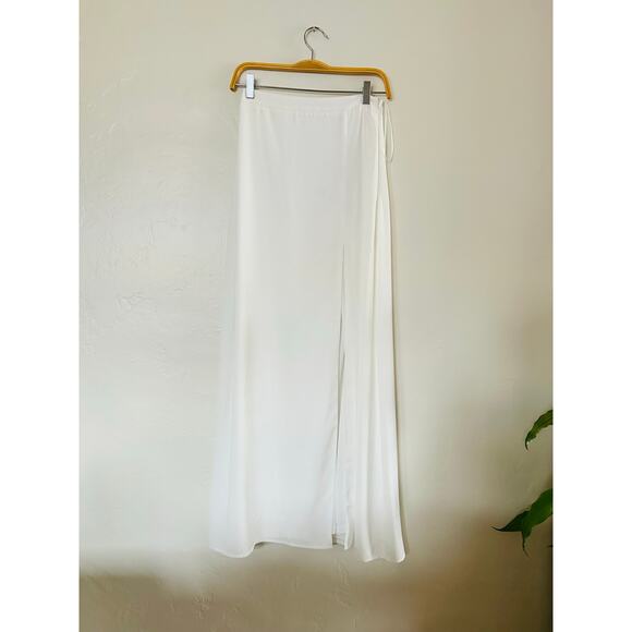 Lulus Maxi White Skirt - Picture 6 of 8